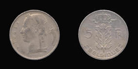 Copper-Nickel 5 Francs of 