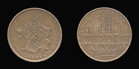 Nickel-Brass 10 Francs of 