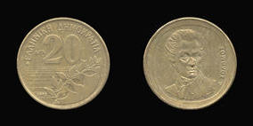 Nickel-Bronze 20 Drachmes of 