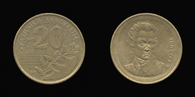Nickel-Bronze 20 Drachmes of 