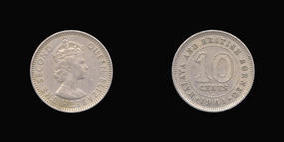 Copper-Nickel 10 Cents of 